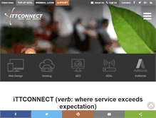 Tablet Screenshot of ittconnect.co.za